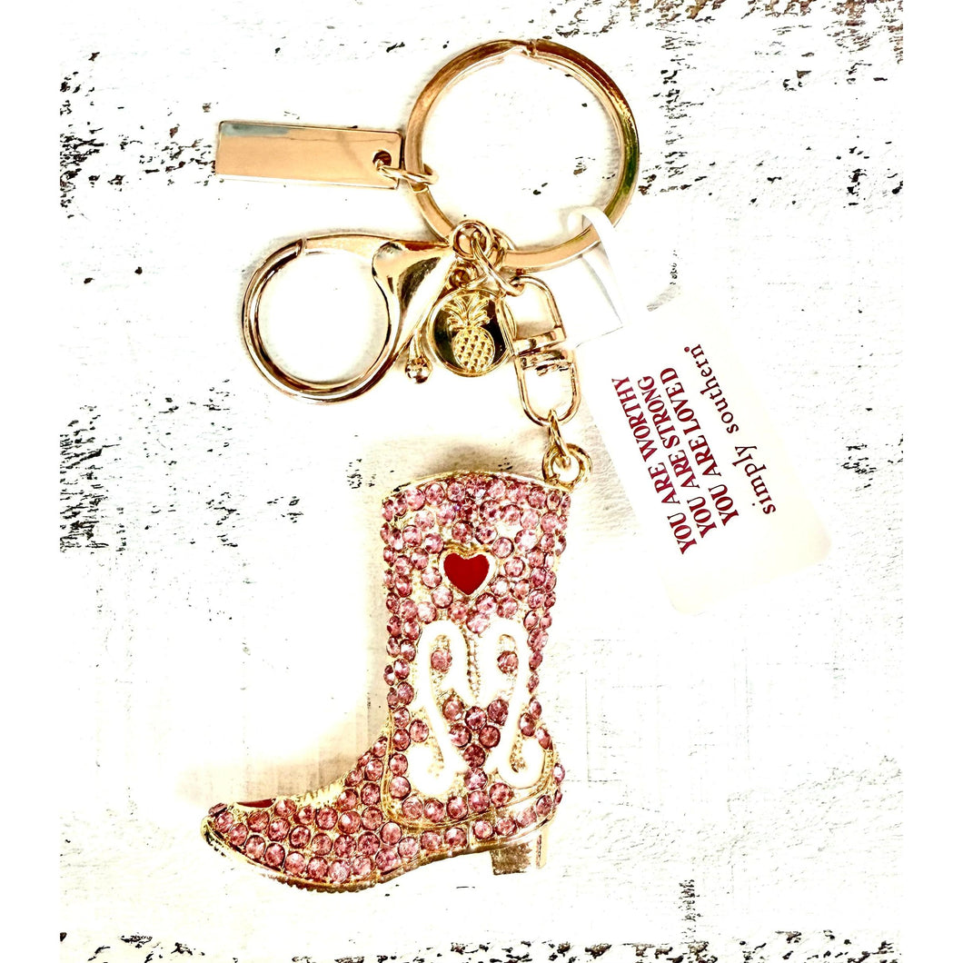 Bag Charm~Boot~Simply Southern