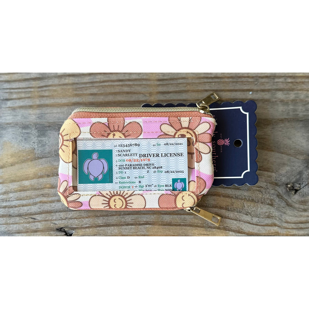 Zipper Wallet by Simply Southern~ Groovy Flower