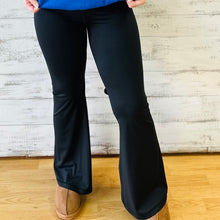 Load image into Gallery viewer, Black Flare Leggings by Simply Southern
