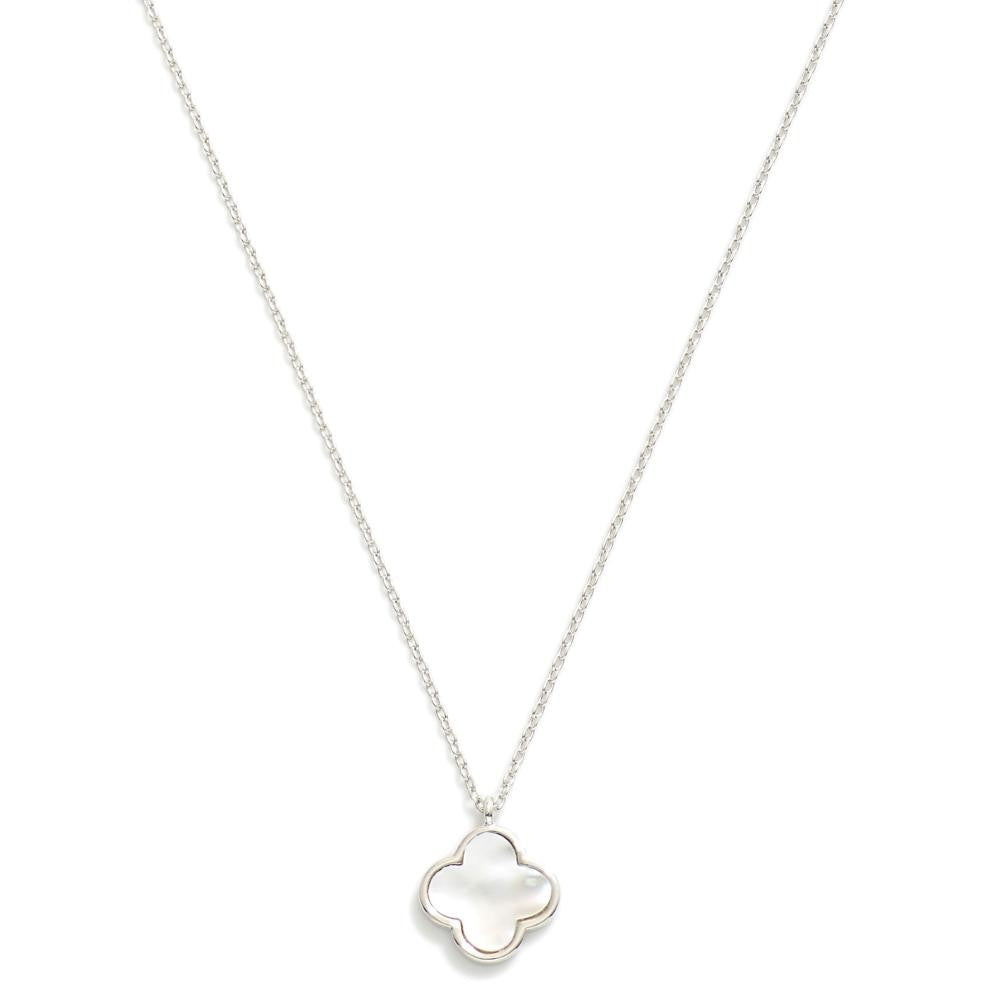 Necklace Clover Pearl