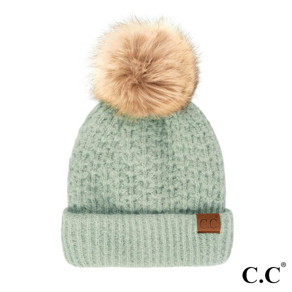 CC Pom Beanie~Mint