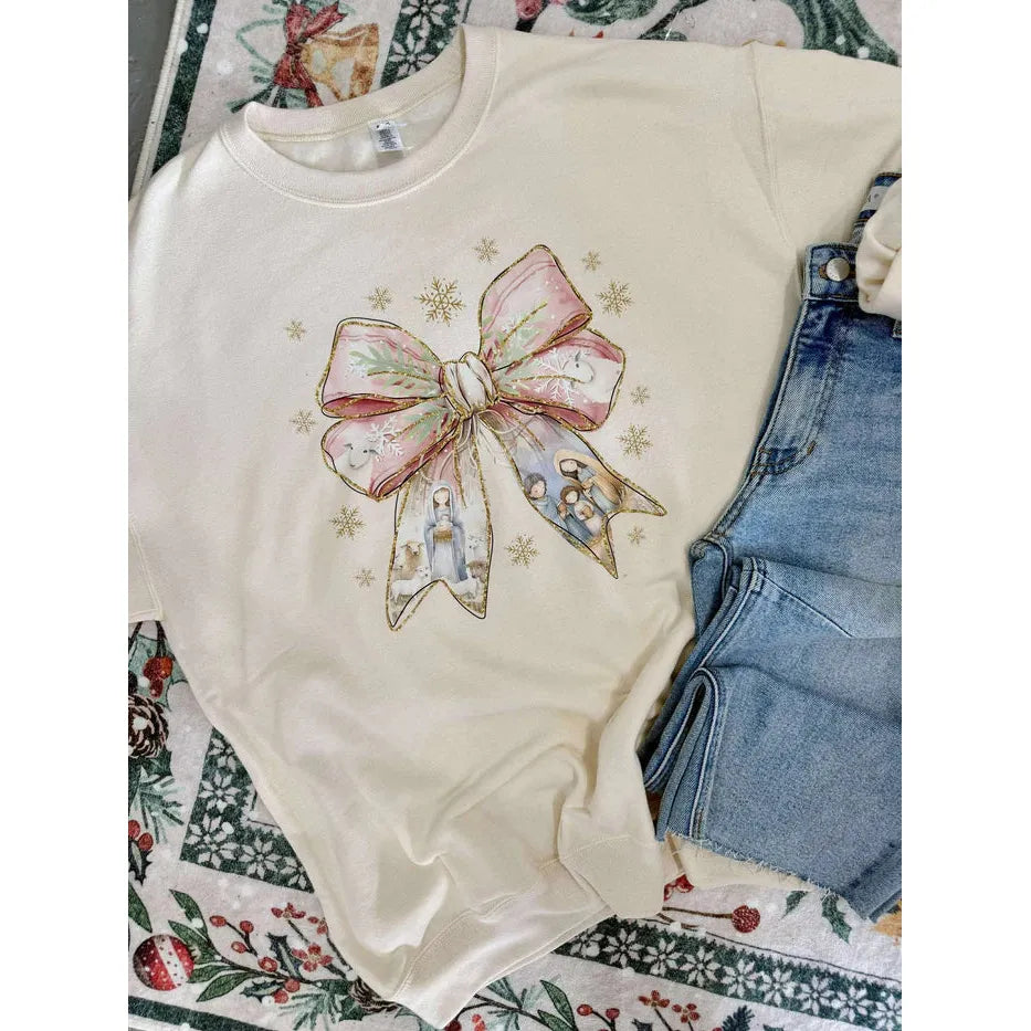 Nativity Bow T-Shirt