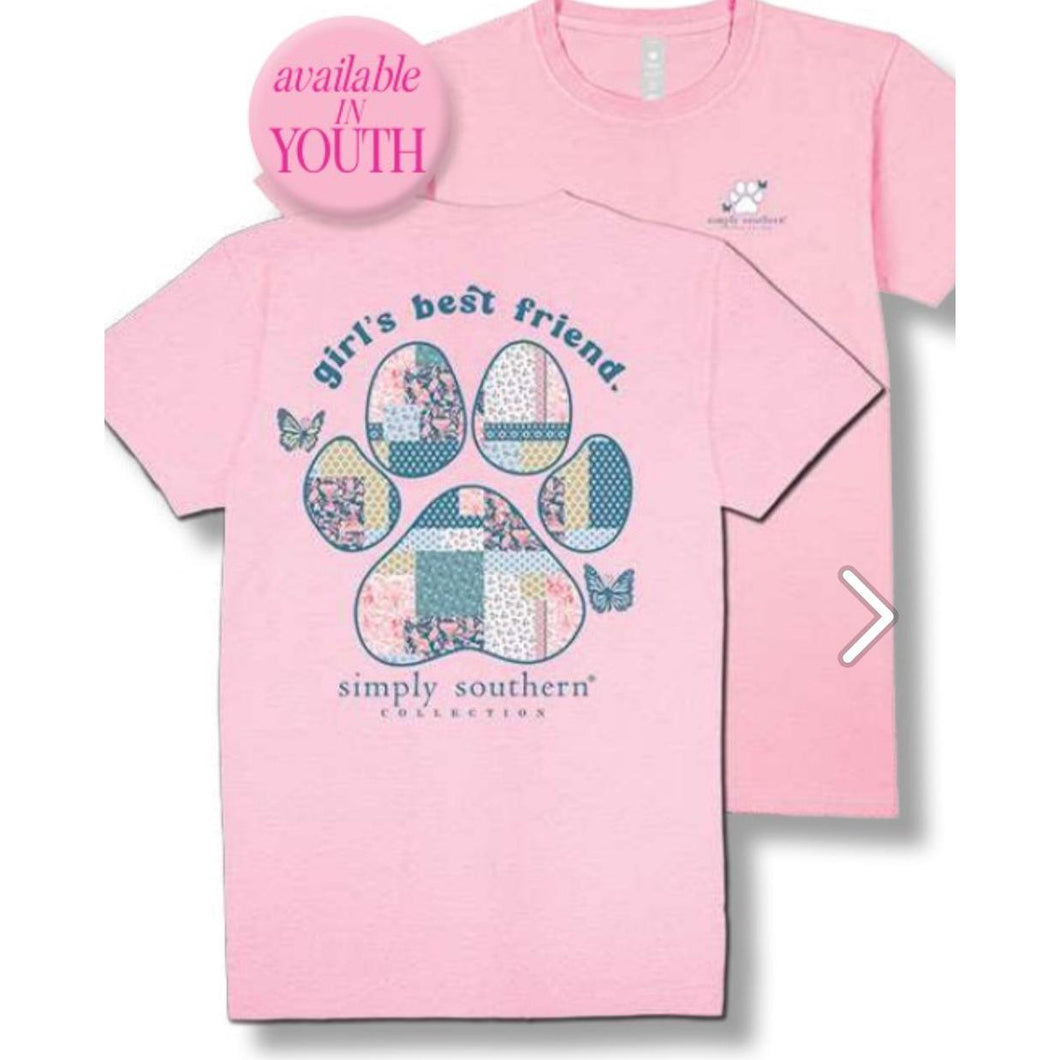 ‘Girl’s Best Friend' Short Sleeve Shirt by Simply Southern