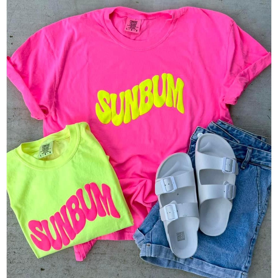 Sun Bum Neon Pink Tee