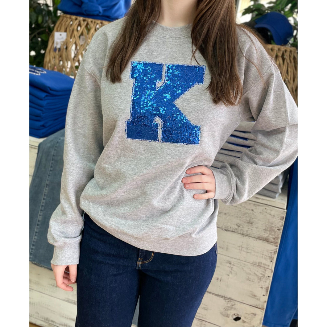 Big K Sequin Sweatshirt~Kentucky