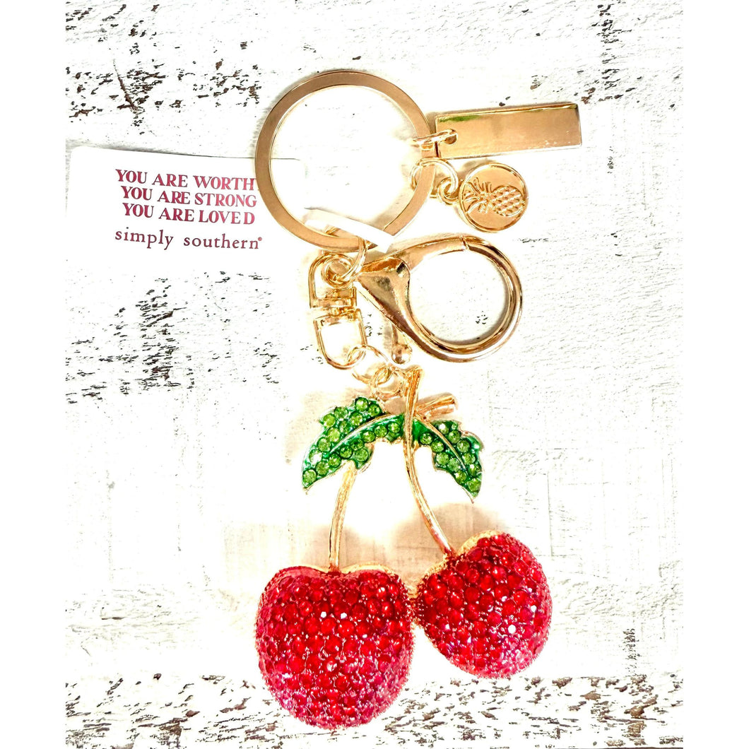 Bag Charm~Cherry~Simply Southern