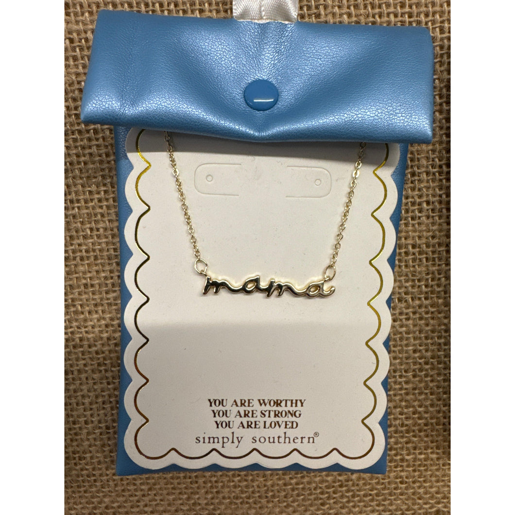 Everyday Necklace~Mama~Simply Southern
