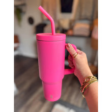 Load image into Gallery viewer, Solid Tumbler 40oz by Simply Southern~ Pink
