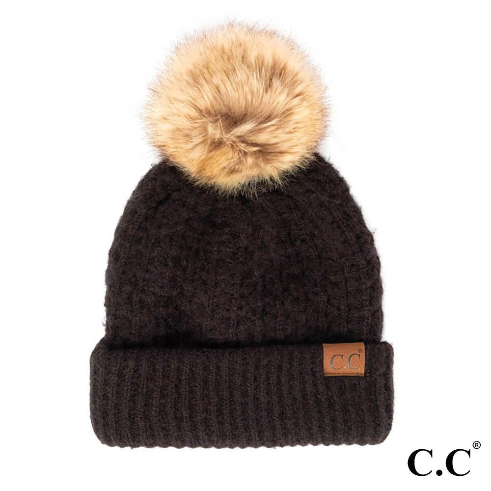 CC Pom Beanie~Black