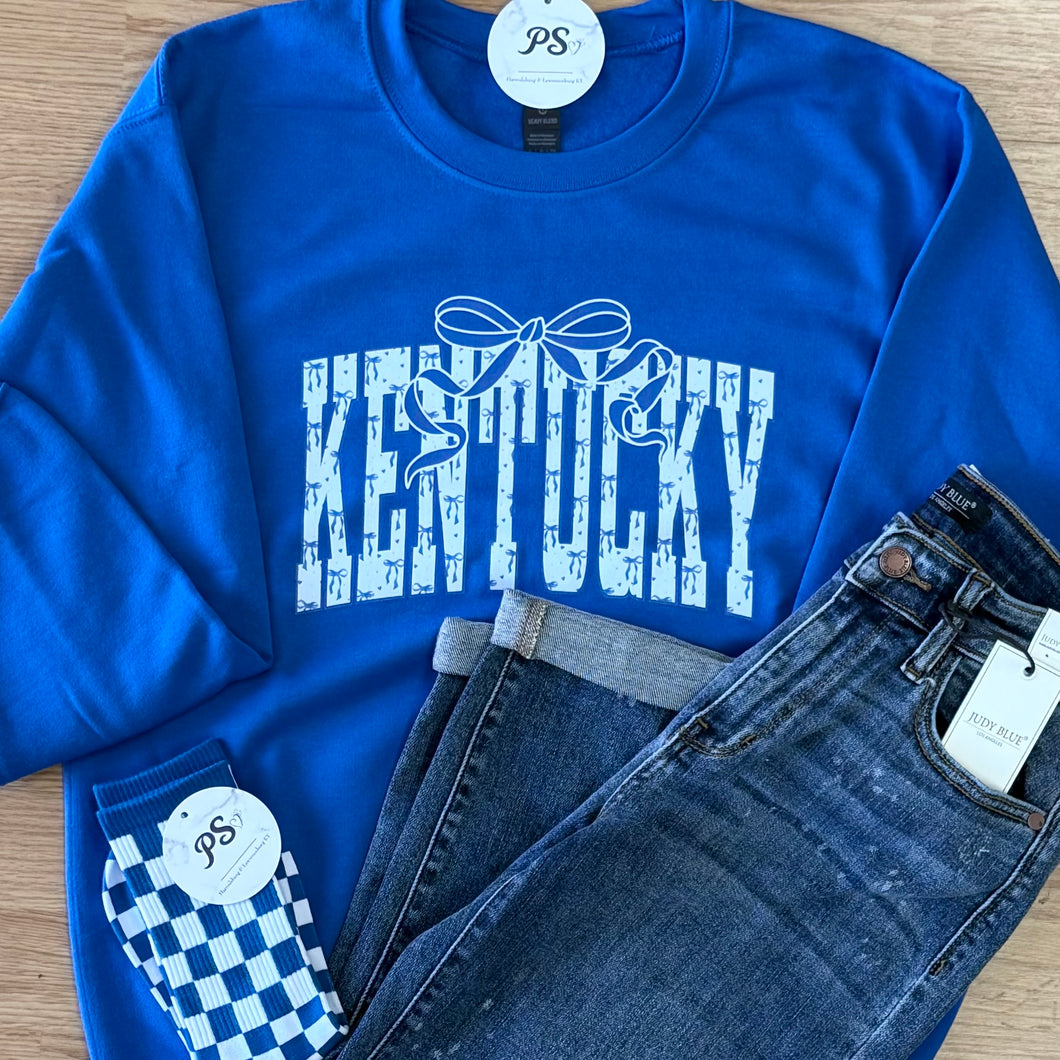Kentucky Bow Sweatshirt