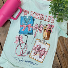 Load image into Gallery viewer, &#39;Scrub Life&#39; Short Sleeve Shirt by Simply Southern
