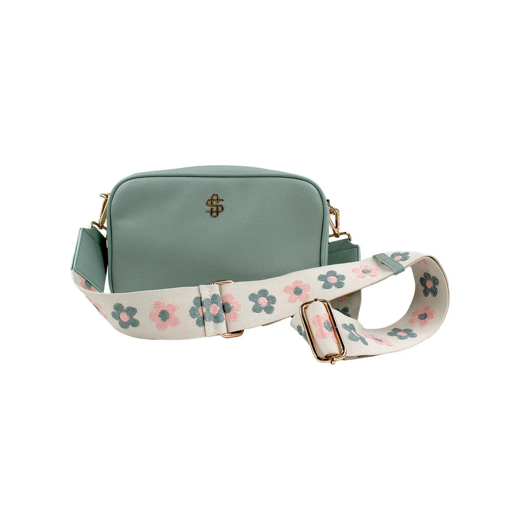 Vegan Leather Crossbody by Simply Southern~Sage