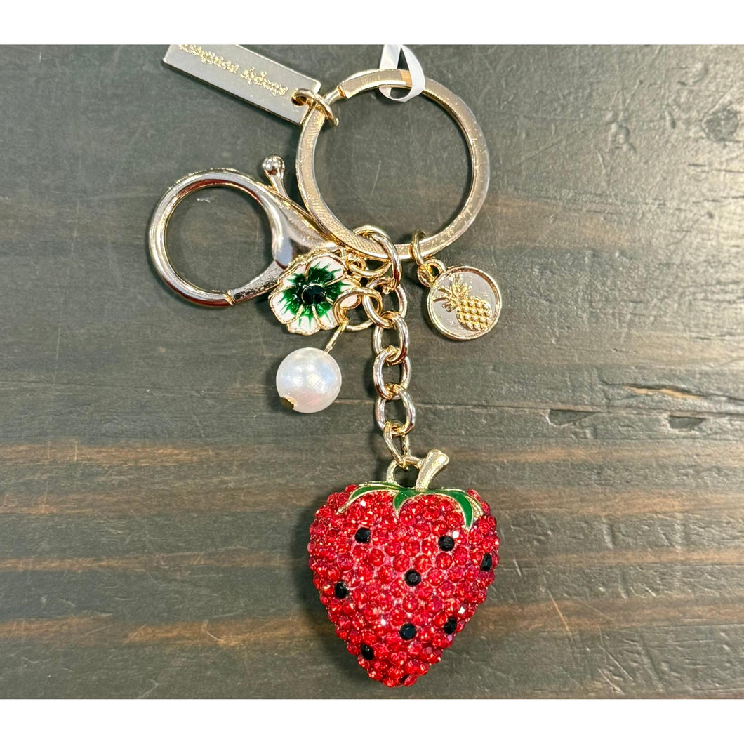 Bag Charm~Strawberry~Simply Southern