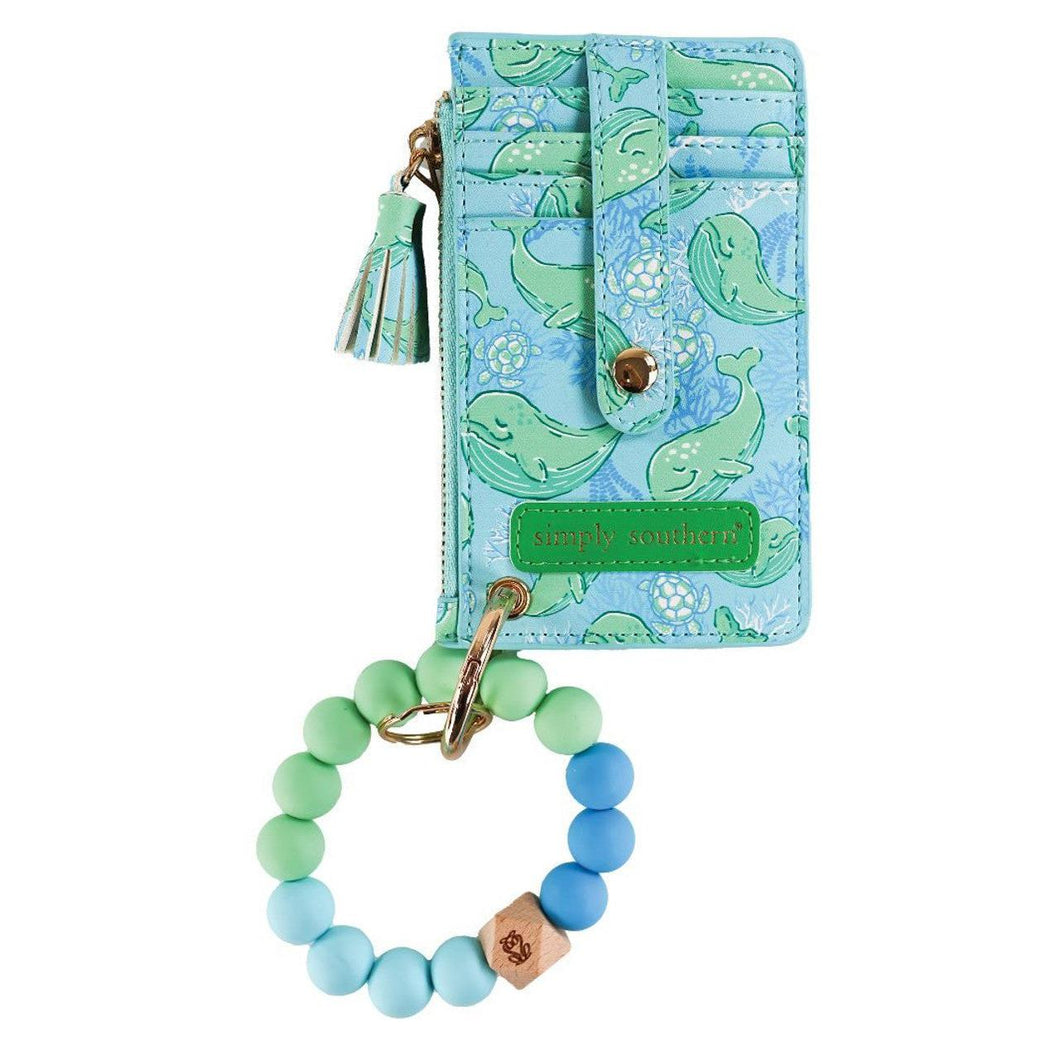 Bead Bangle Wallet By Simply Southern~Whale