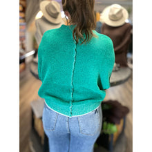 Load image into Gallery viewer, Oversized Chenille Sweater~Kelly Green
