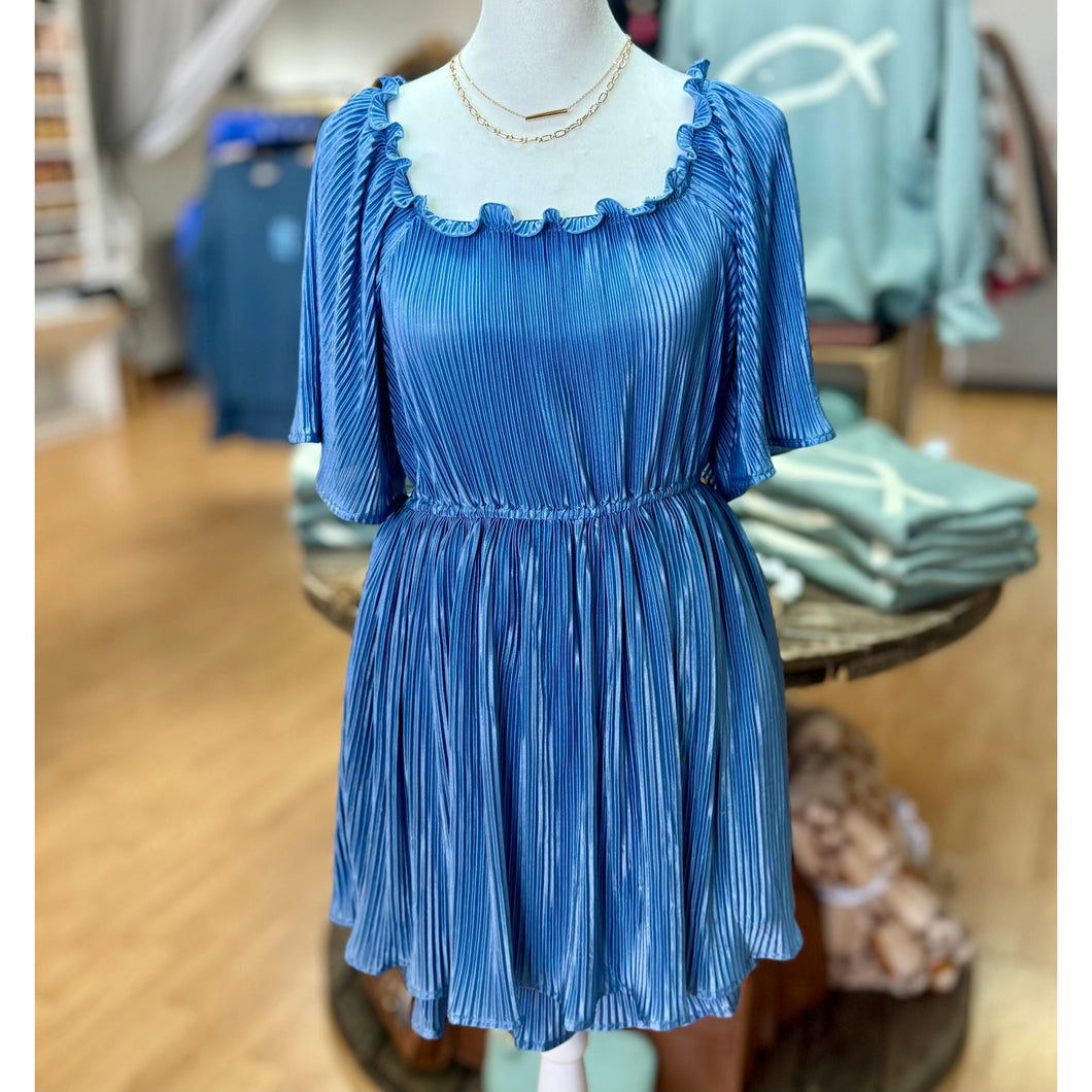 ~Stardust~ Pleated Dress by Simply Southern