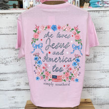 Load image into Gallery viewer, ‘Jesus’ Short Sleeve Shirt by Simply Southern
