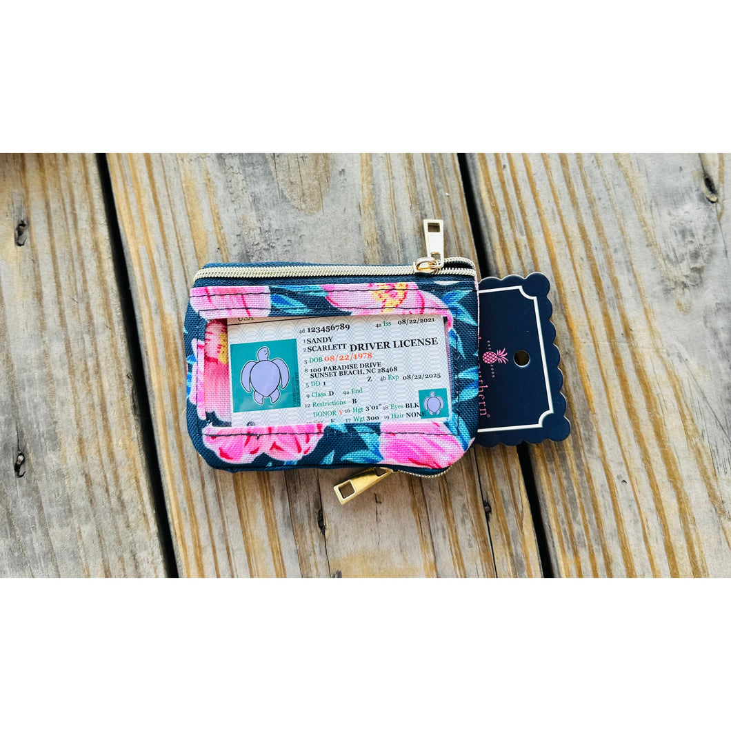 Zipper Wallet by Simply Southern~ Pink Bloom