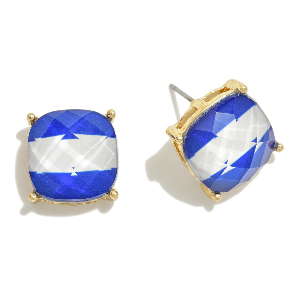 Game Day Stud Earrings~Kentucky