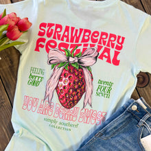 Load image into Gallery viewer, ‘Strawberry Festival’Short Sleeve Shirt by Simply Southern
