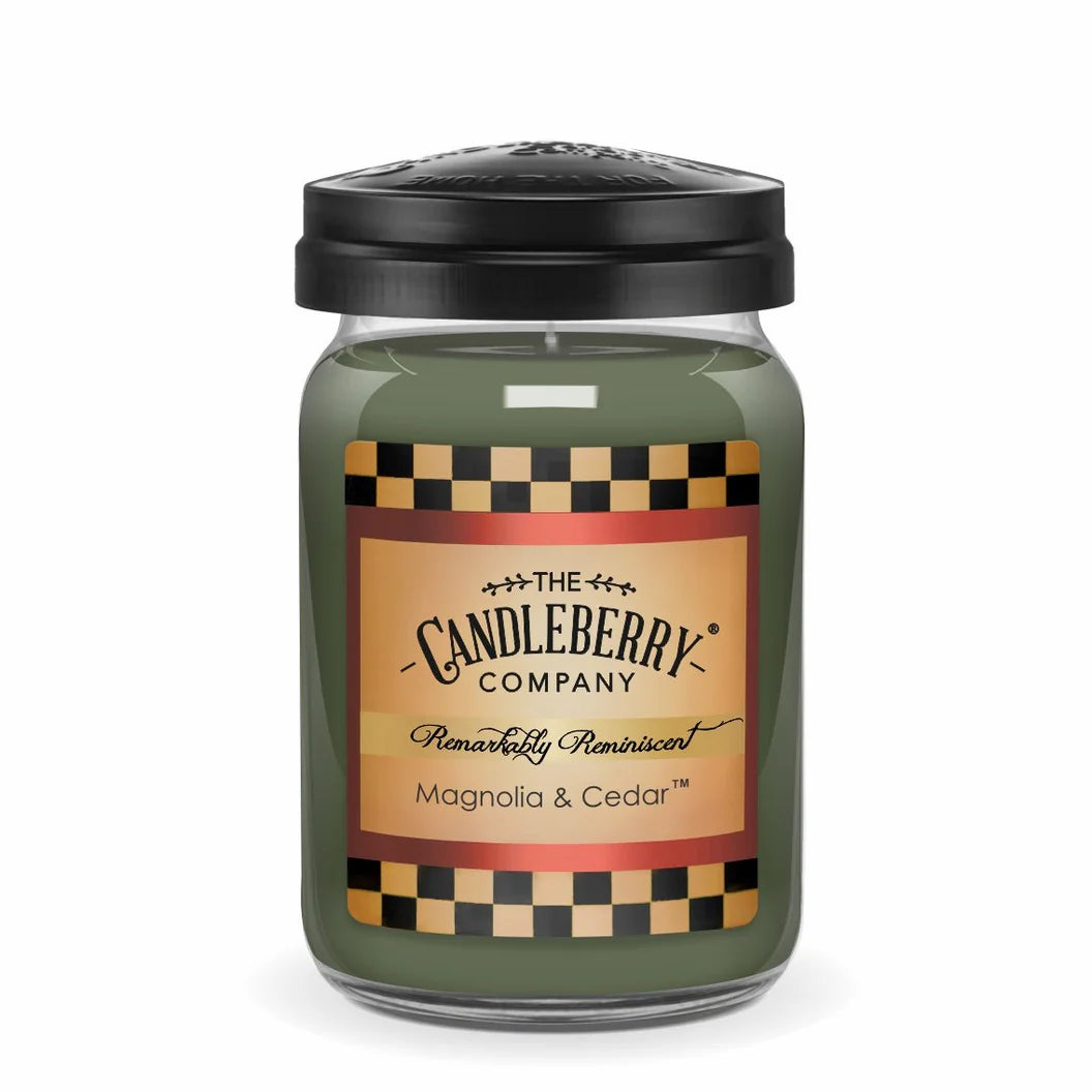 Candleberry Candle Magnolia and Cedar 26oz