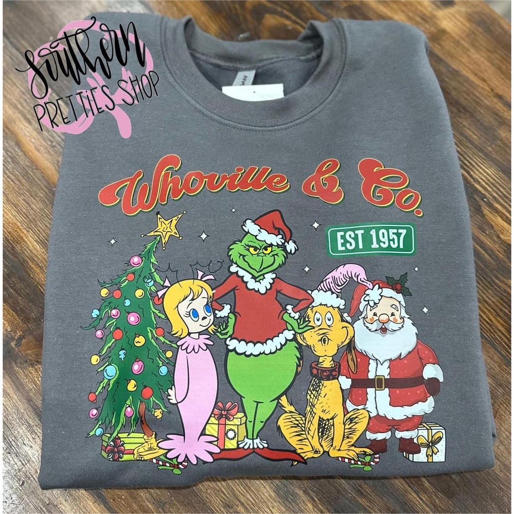 Whoville Grinch Sweatshirt