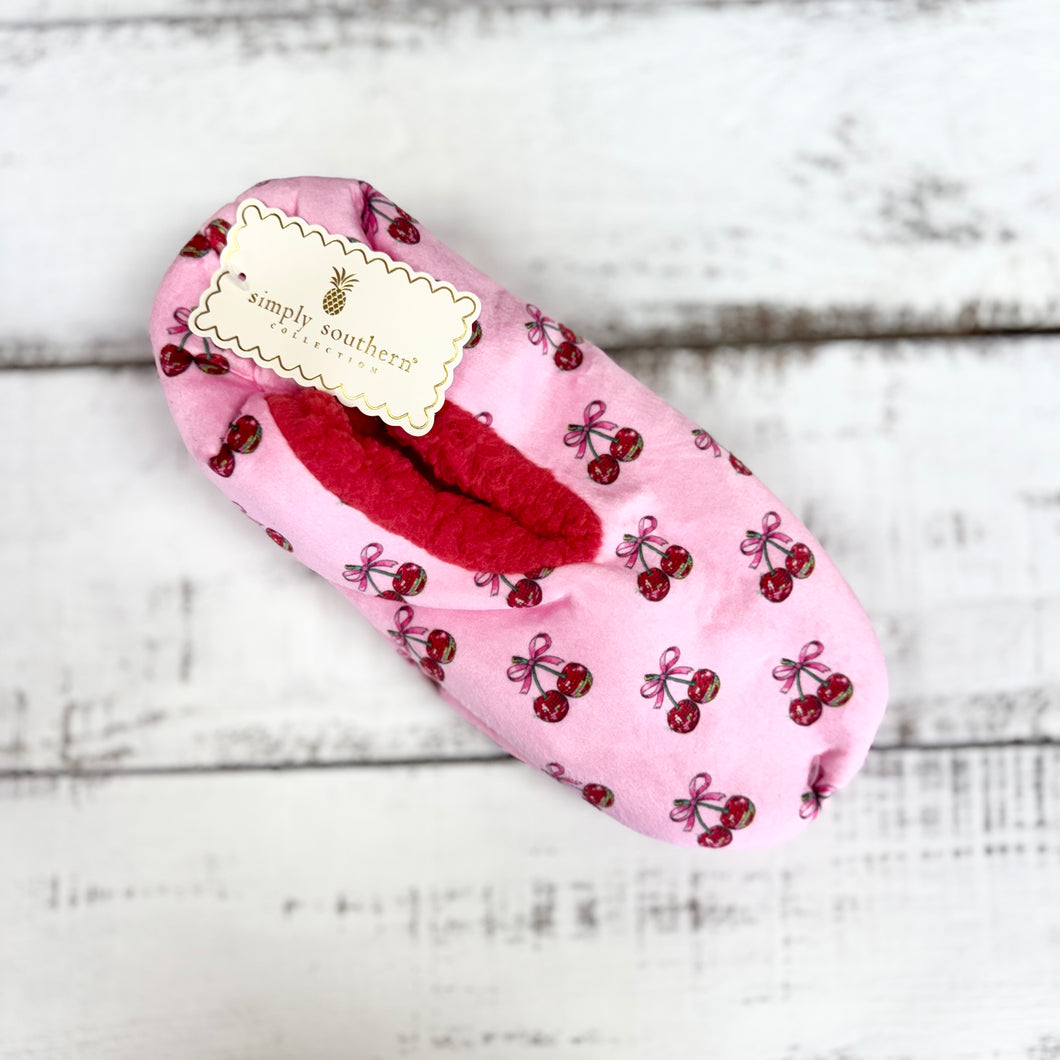 Slippers by Simply Southern~Cherry