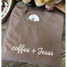 Load image into Gallery viewer, Coffee and Jesus Tee
