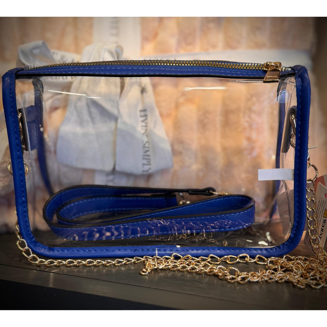 Kentucky Blue Clear Game Day Crossbody