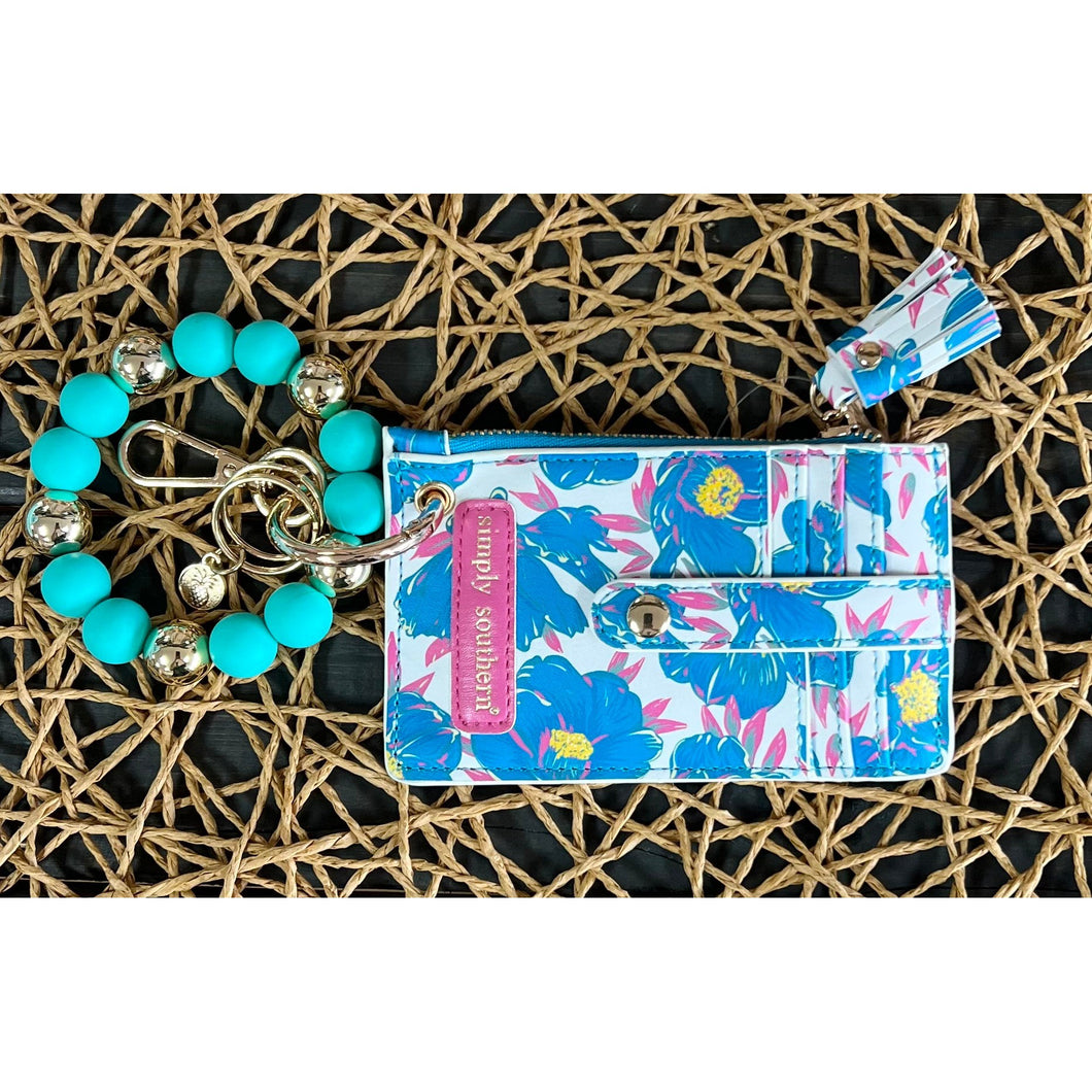 Bead Bangle Wallet by Simply Southern~Blue Bloom