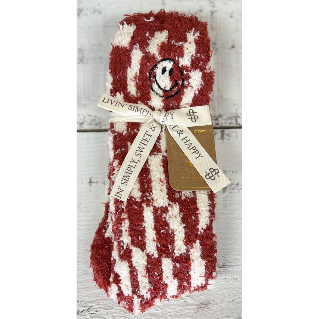 Boot Socks by Simply Southern~Red Smile