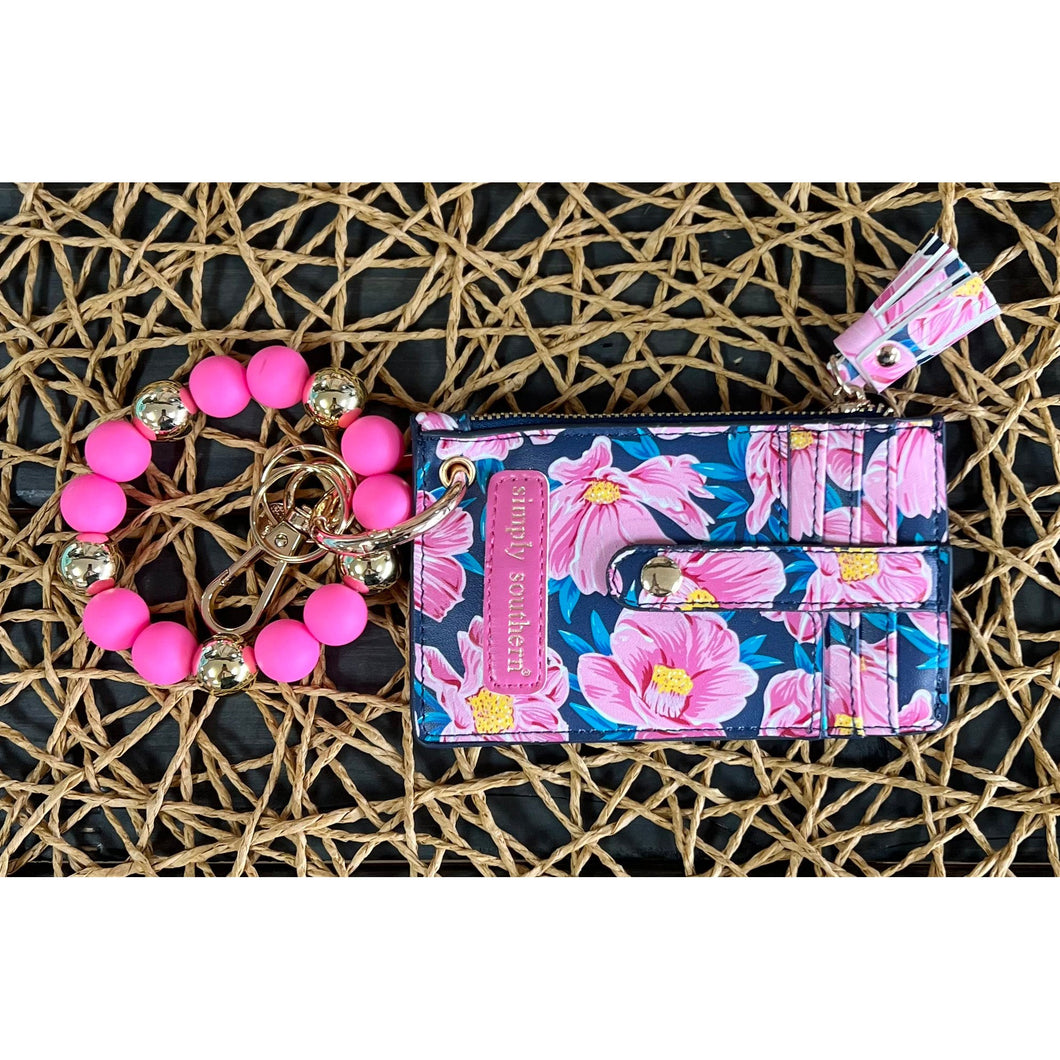 Bead Bangle Wallet by Simply Southern~Pink Bloom