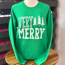 Load image into Gallery viewer, Very Merry Sweatshirt~Green
