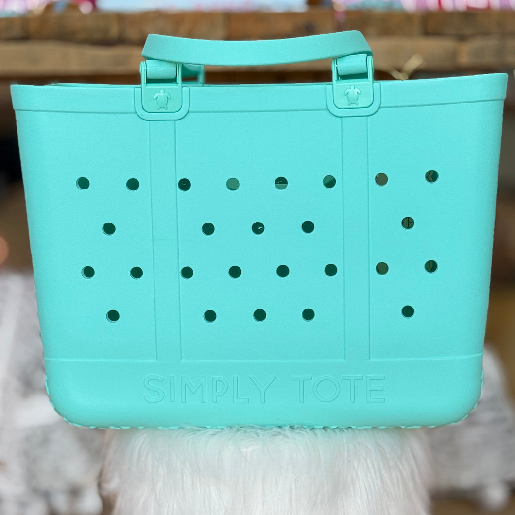 Simply Tote by Simply Southern~Seafoam