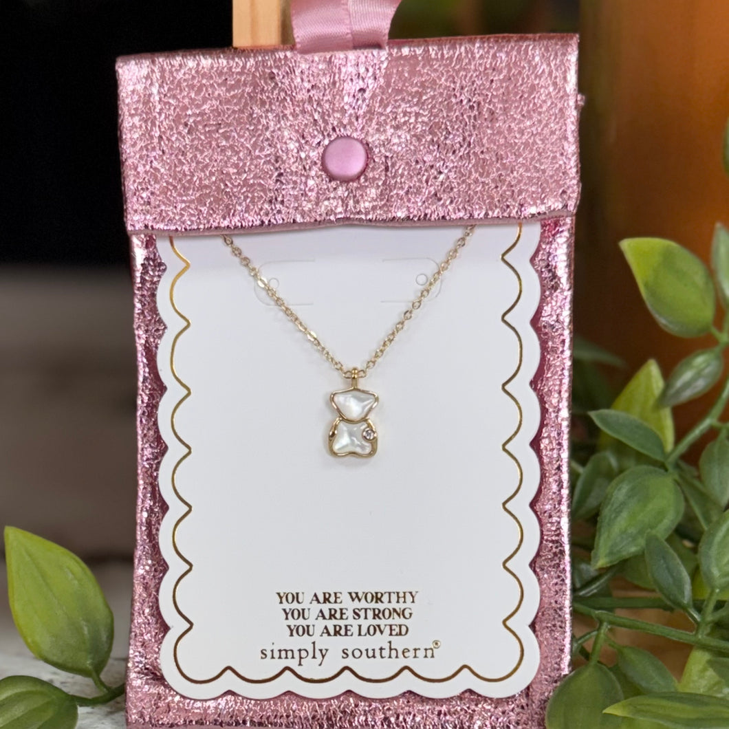 Everyday Necklace~Pearly~Simply Southern