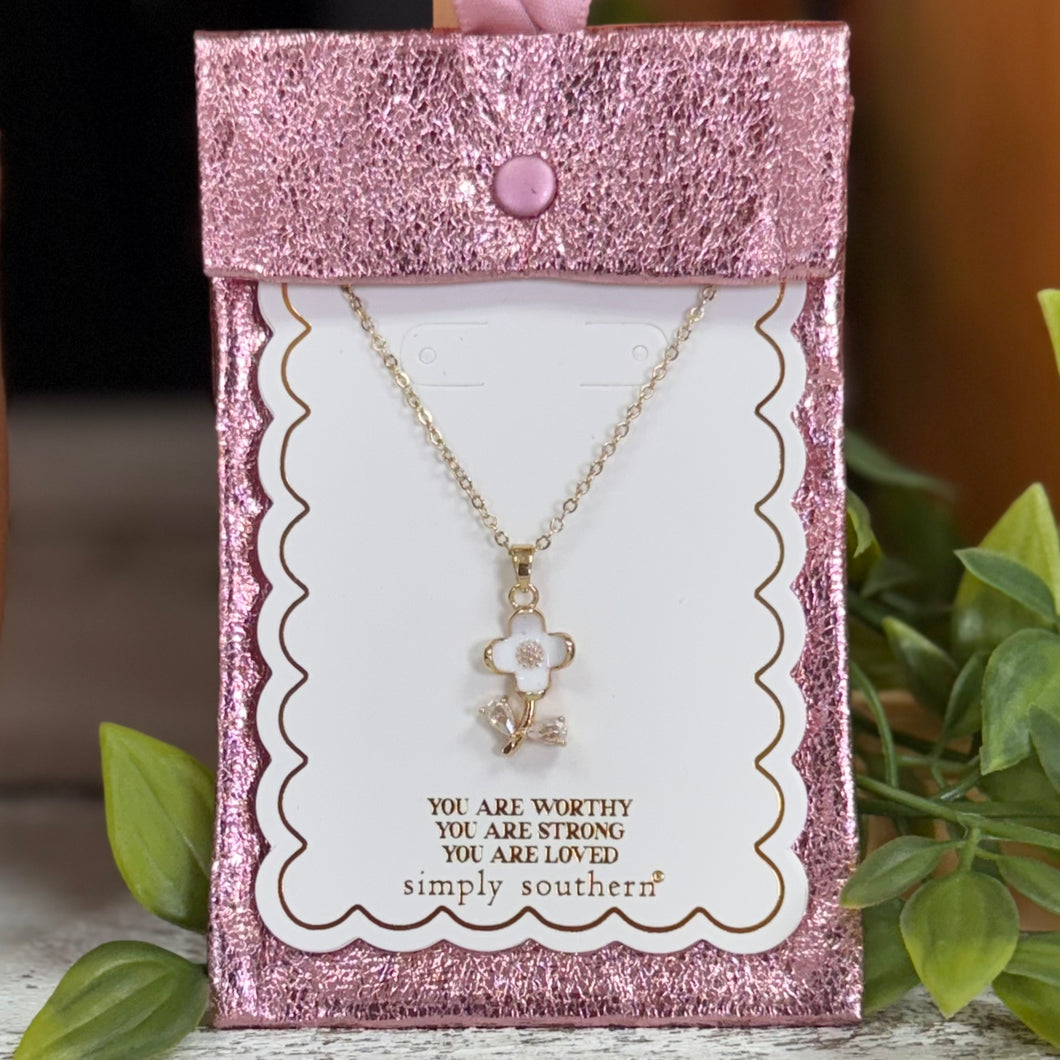 Everyday Necklace~Flower~Simply Southern