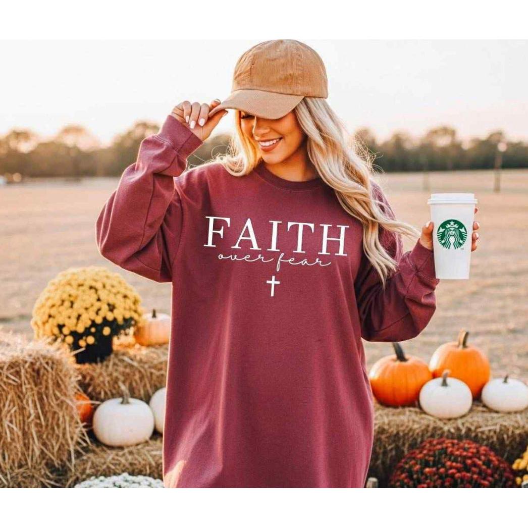 Faith Over Fear Long Sleeve CC