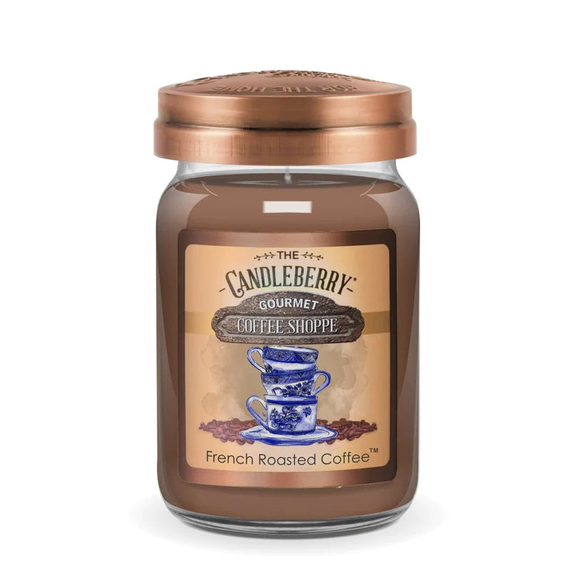 Candleberry Candle Coffee Shoppe~French Roasted Coffee 26oz