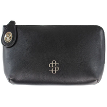 Load image into Gallery viewer, Vegan Leather Lock Crossbody by Simply Southern~Black
