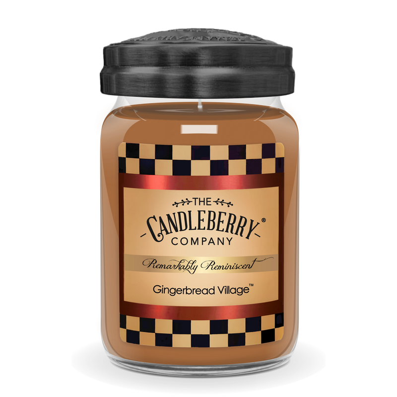 Candleberry Candle Gingerbread Village 26oz