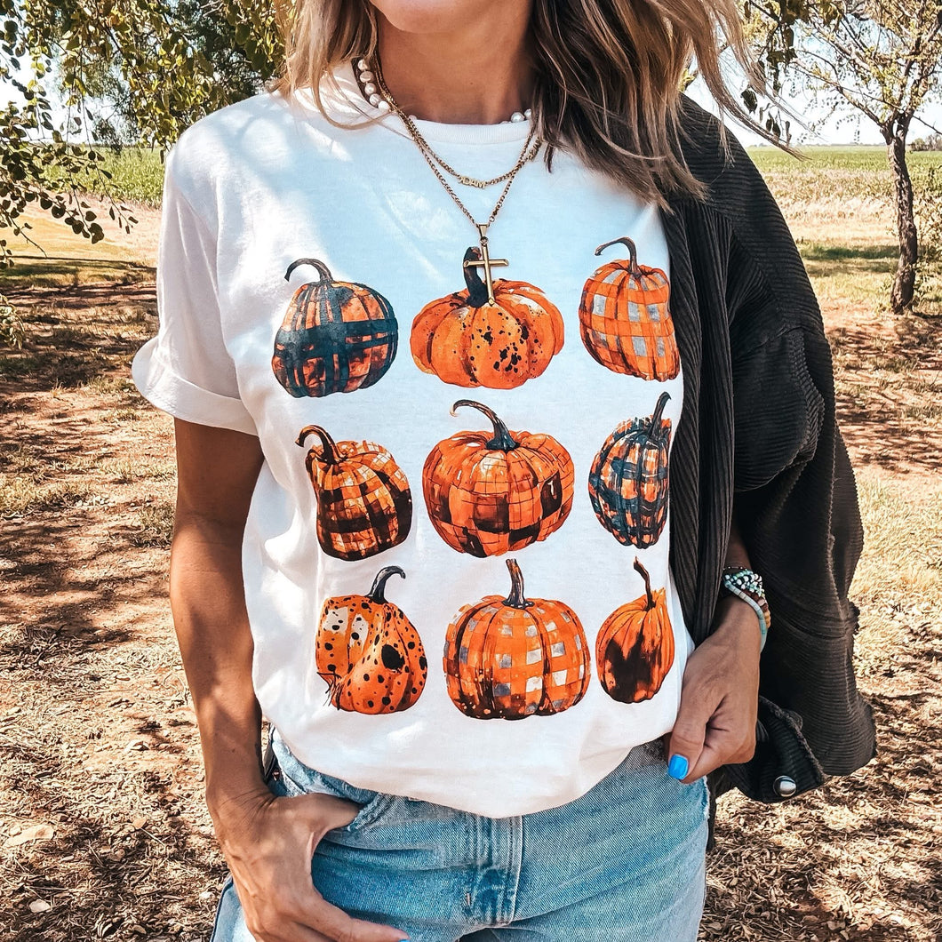 Multi Pumpkin Tee