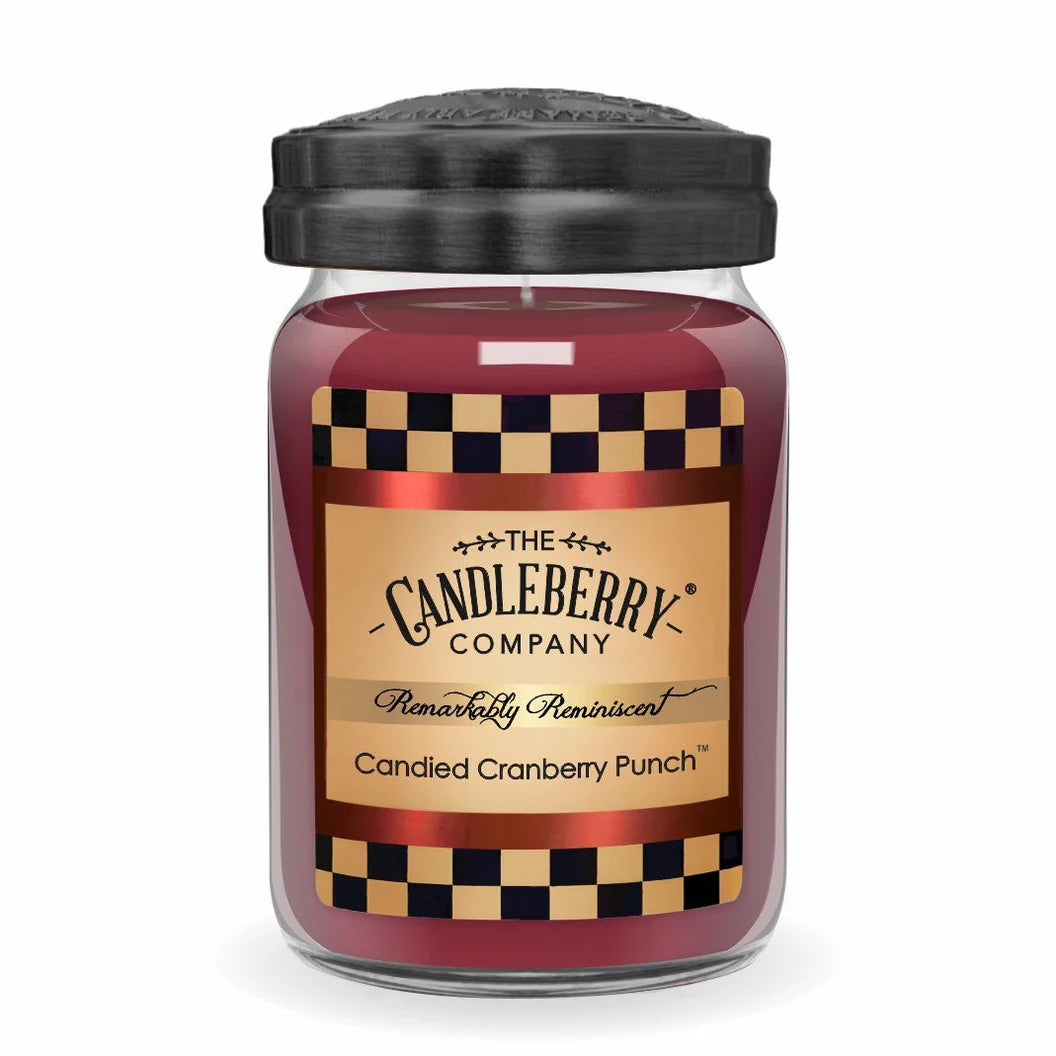 Candleberry Candle Candied Cranberry Punch 26oz