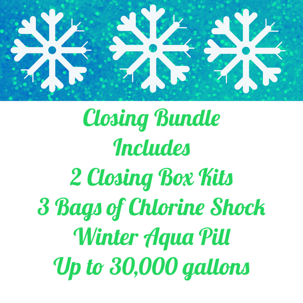 Winter Closing Bundle 30,000 gallons and under Turbo