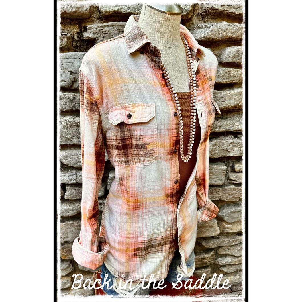 Addie Flannel~Back In The Saddle