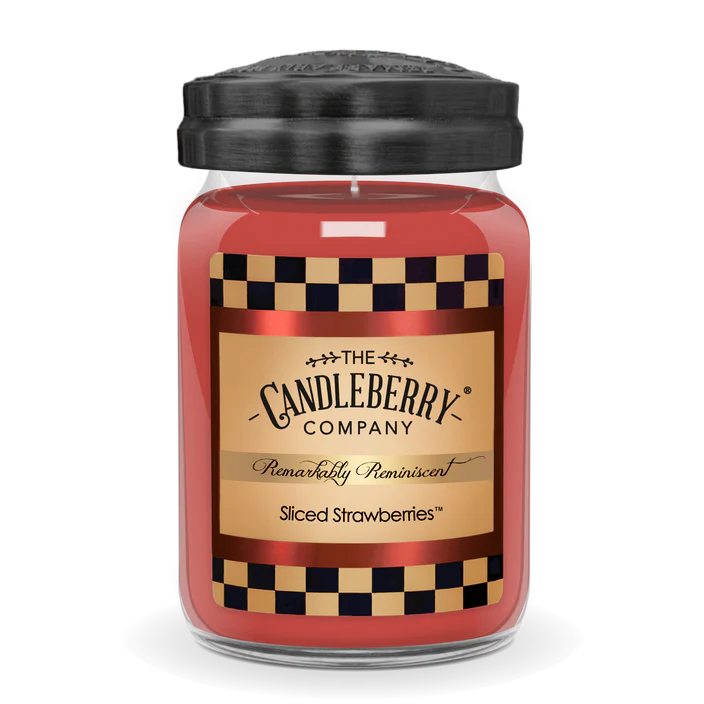 Candleberry Candle Sliced Strawberries 26oz