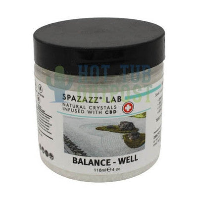 Spazazz Lab Balance Well 4 Oz CBD Infused Fragrance Crystals