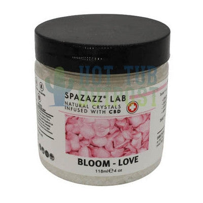 Spazazz Lab Bloom Love 4 Oz CBD Infused Fragrance Crystals