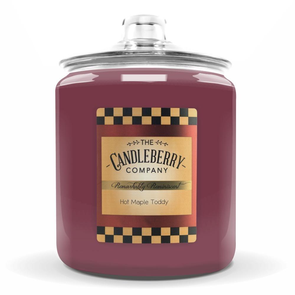 Candleberry Candle Cookie Jar 160 ounce~Hot Maple Toddy