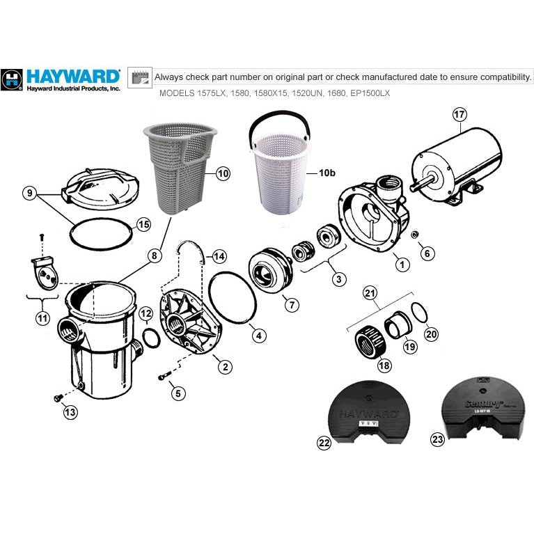 Girante Per Pompa Kripsol Kapri E HCP3800 Hayward - Foto 12