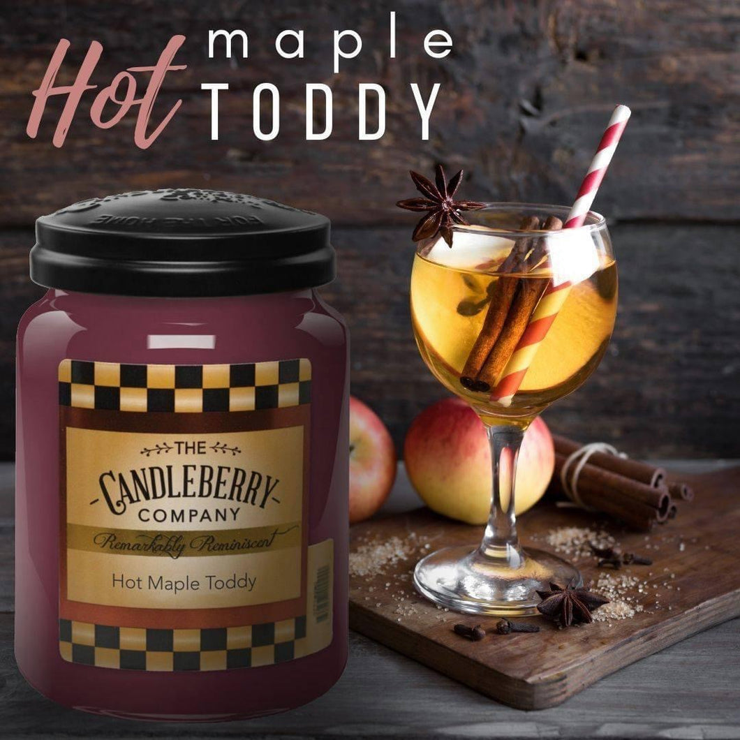 Candleberry Candle Hot Maple Toddy 26oz